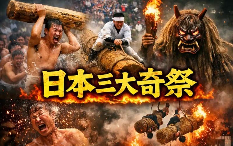 日本三大奇祭一覧|驚きと感動の祭り体験を徹底ガイド!